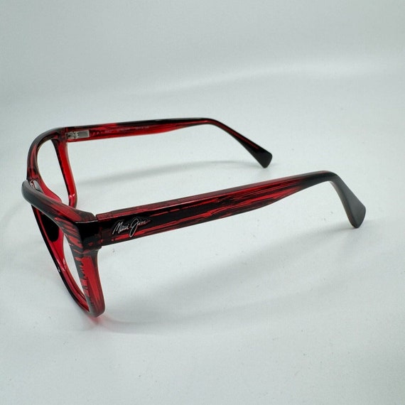 Maui Jim Jacaranda Sunglasses MJ 763-07C Red Stripe Frames  display picture 1