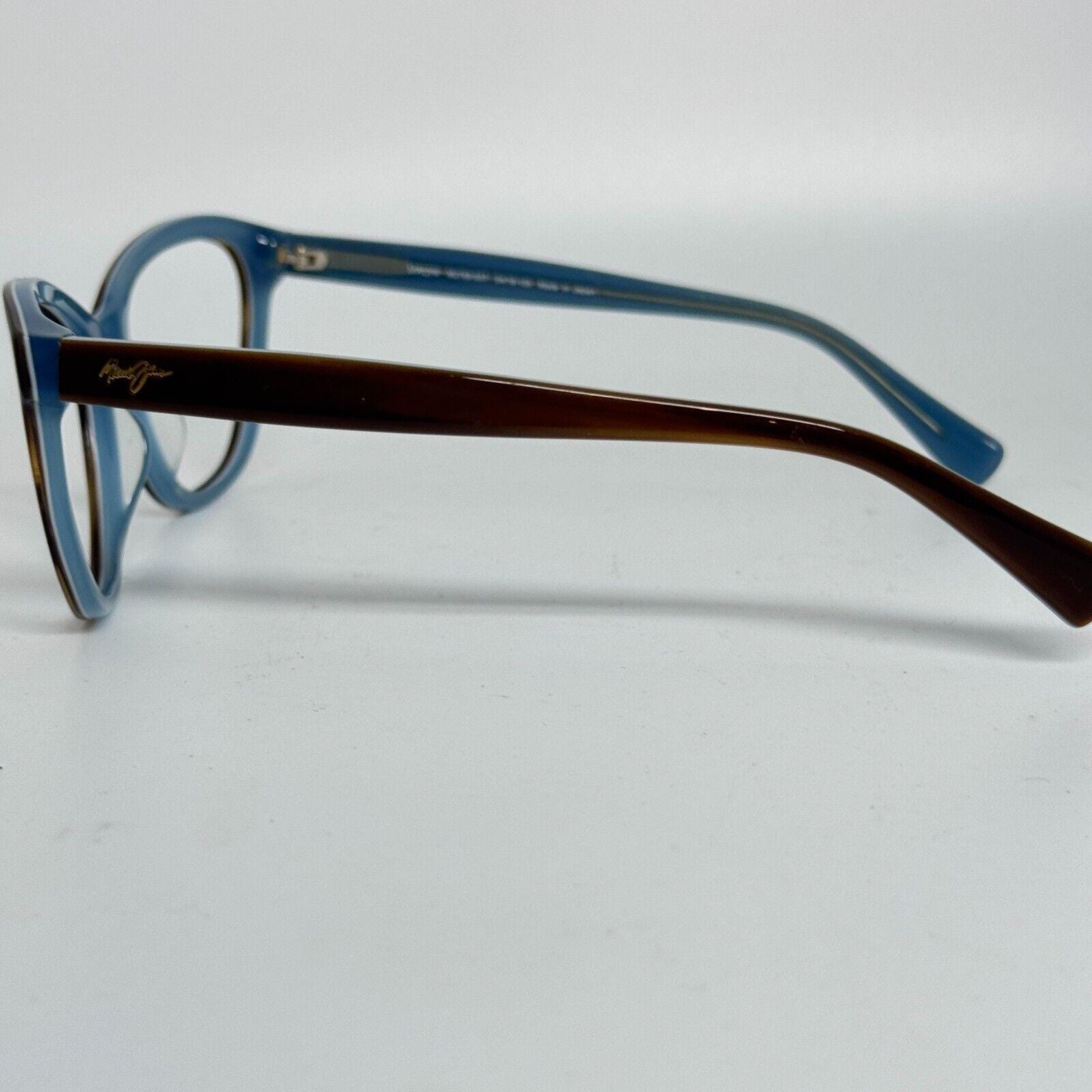 Maui Jim Canna Sunglasses MJ769-03T Brown Blue Cat Eye 54-18  display picture 1