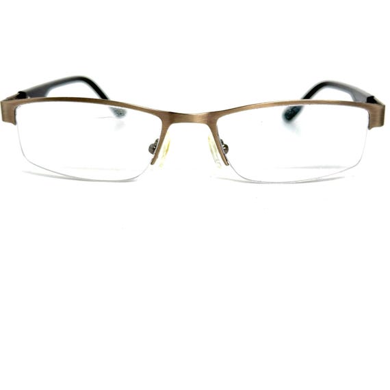Zenni 163112 Gold and Black Men's Eyeglasses Frames 19625 - Etsy