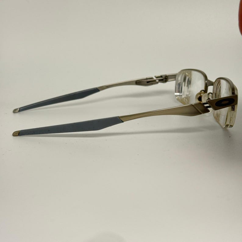 Oakley Backwind 0.5 Eyeglasses OX3163-0252 Light Pewter Metal Frames 139 52-18 image 4