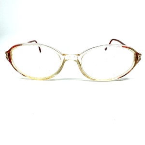 Sferoflex 2445 S658 Eyeglasses Frames Red Gold Round Rim 51-18-130 H12131