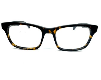 Warby Parker Cass 200 Dark Brown Havana Eyeglasses Frame 53-19-145 H10013