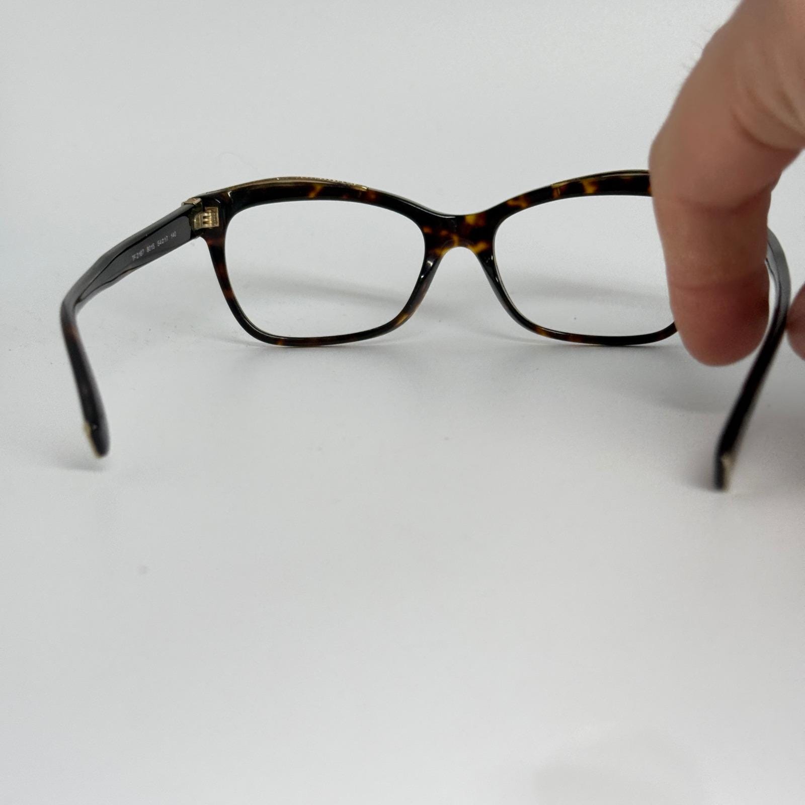 Tiffany & Co TF 2167 8015 Eyeglasses Havana Tortoise Gold  display picture 3