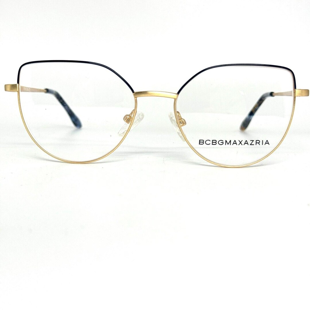 BVCBGMAXAZRIA ESEA Blue Gold Eyeglasses Frame 51-16-135mm H14126‎ BVCBGMAXAZRIA ESEA Blue Gold Eyeglasses Frame 51-16-135mm  main image 2