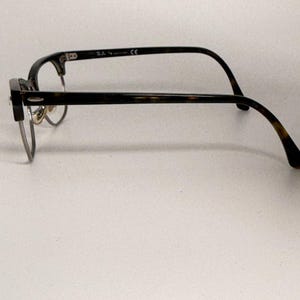 Ray-Ban Clubmaster Eyeglasses RB 5154 2012 49-21 140 Tortoise Silver Frames image 2