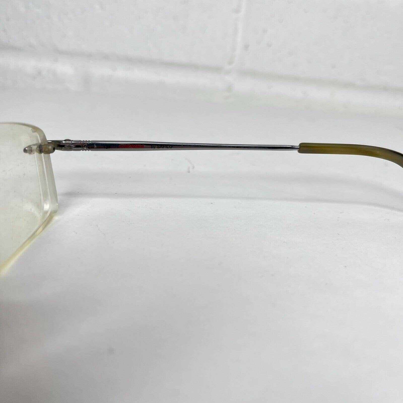 CARRERA CA 7302 Eyeglasses Size 50-19 Silver Rimless Mens  display picture 2