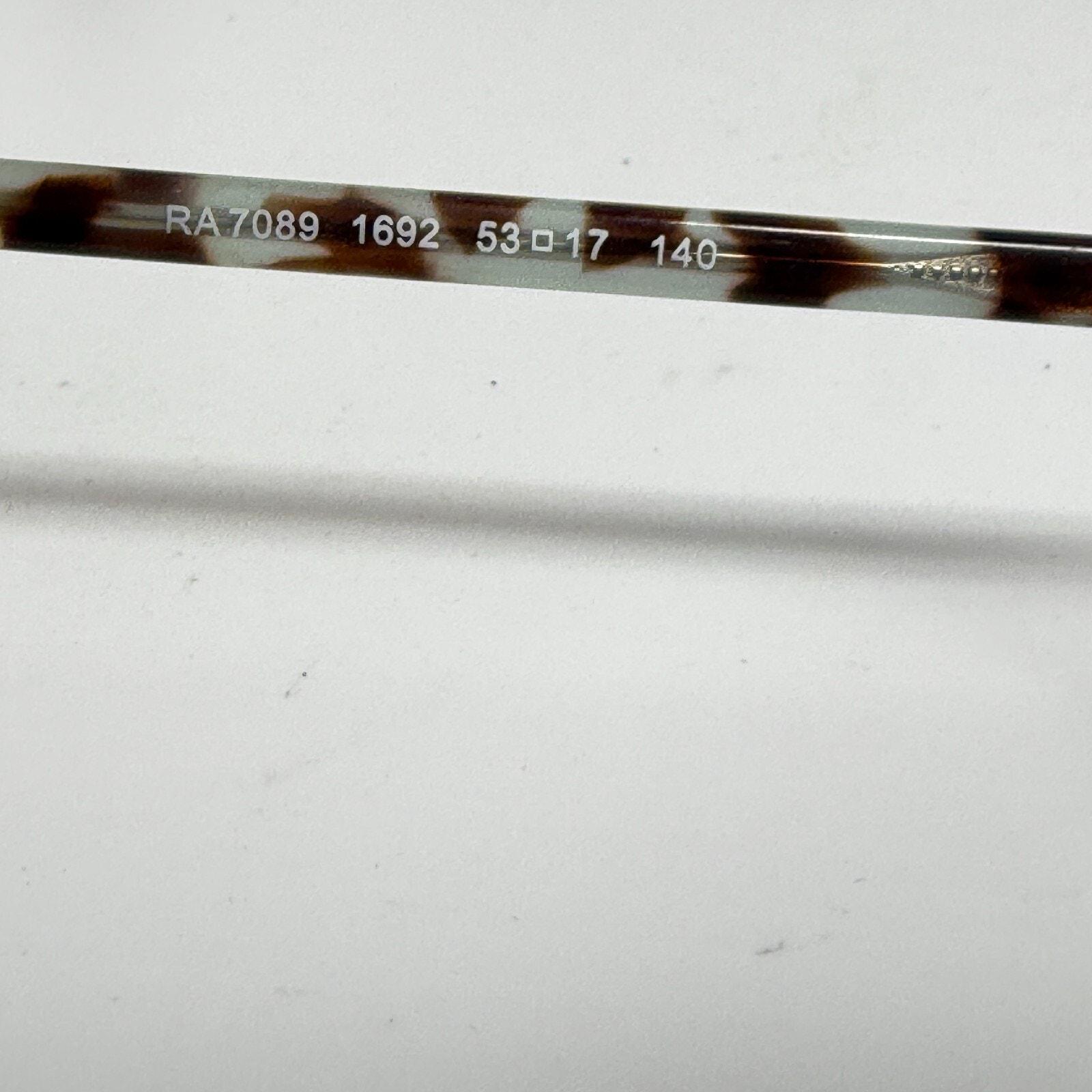 Ralph Lauren Eyeglasses Frames RA7089 1692 Brown Blue Tortoise‎ 53-17-140 H18035 lupl02599_3.jpg main image 3