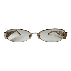 Coach Lyric 241 Eyeglasses Frames Womens Brown Half Rim 50-17-135 H4761