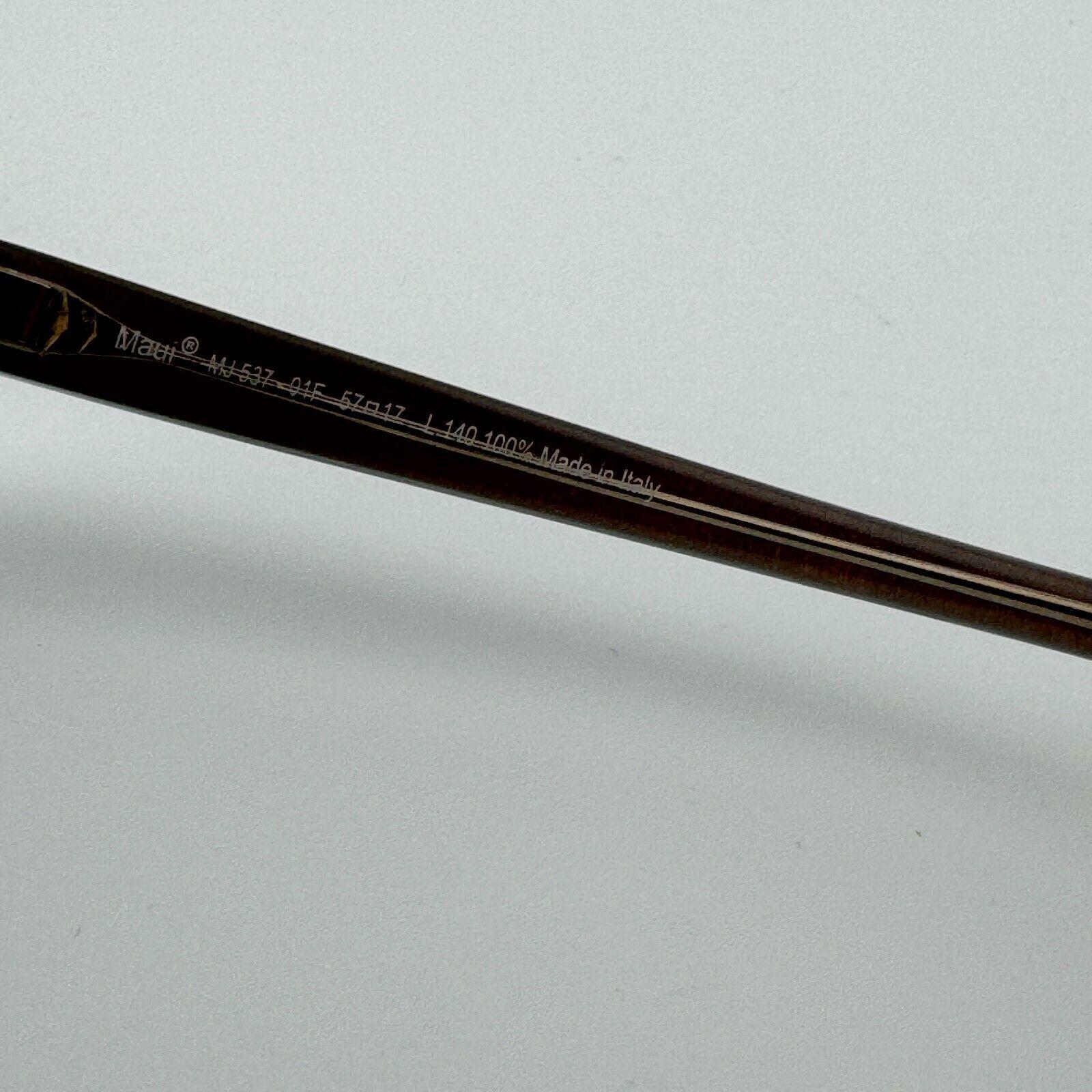 Maui Jim Italy Olu Olu‎ MJ537-01F 57-17-140 Brown/Blue Sunglasses Frame H12844 Maui Jim Italy Olu Olu MJ537-01F 57-17-140 Brown/Blue  main image 2