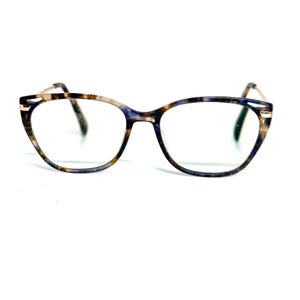 Kliik Denmark 193 541 Gold Brown Rectangular Eyeglasses Frames 50-16-135 50, 16 135 Glasses - Etsy main image 4