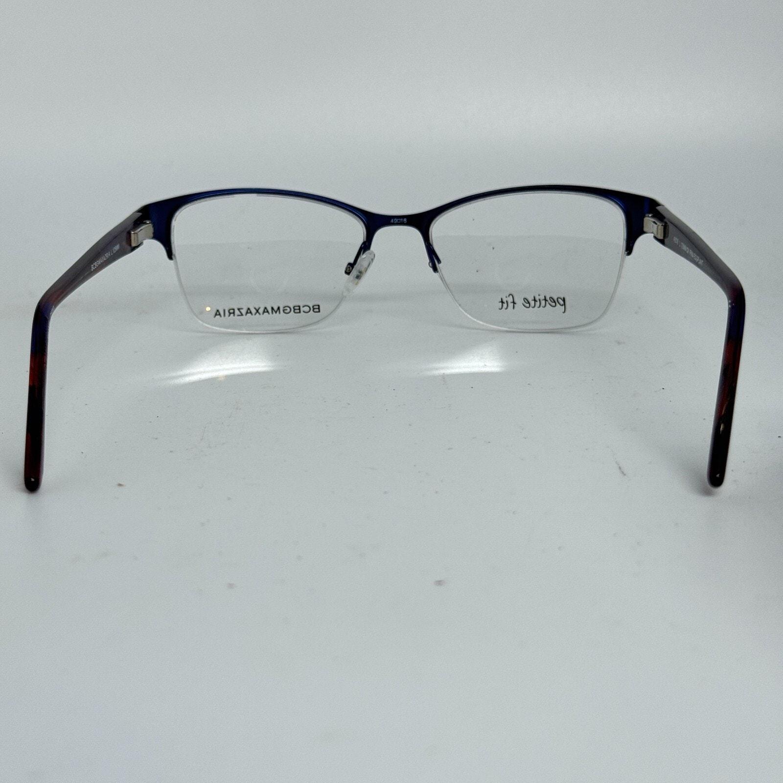 BCBGMAXAZRIA IRINA BLACK Petite Fit Eyeglasses Frame Women\'s Optical‎ 21312 Bcbgmaxazria Eyeglasses Frames Petite Fit Irina Eggplant  main image 3