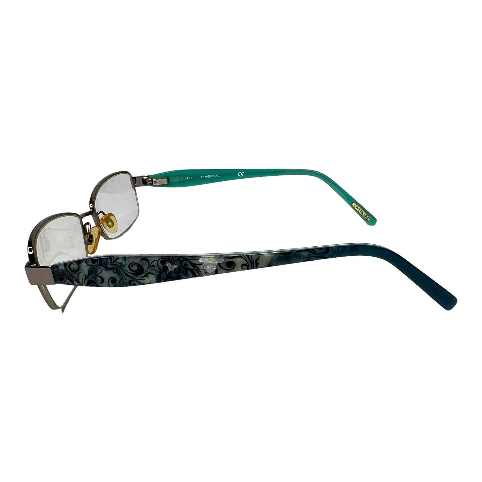 Covergirl Eyeglasses Frame CG500 008 52-17-135 Gunmetal Blue 