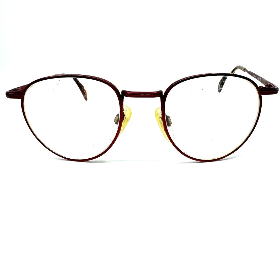 Silhouette Eyeglasses Frames Red Circle M 7170 43 6059 50-20 