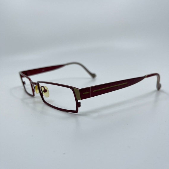 OGI Evolution Eyeglasses Frames Red Japan Mod.3056