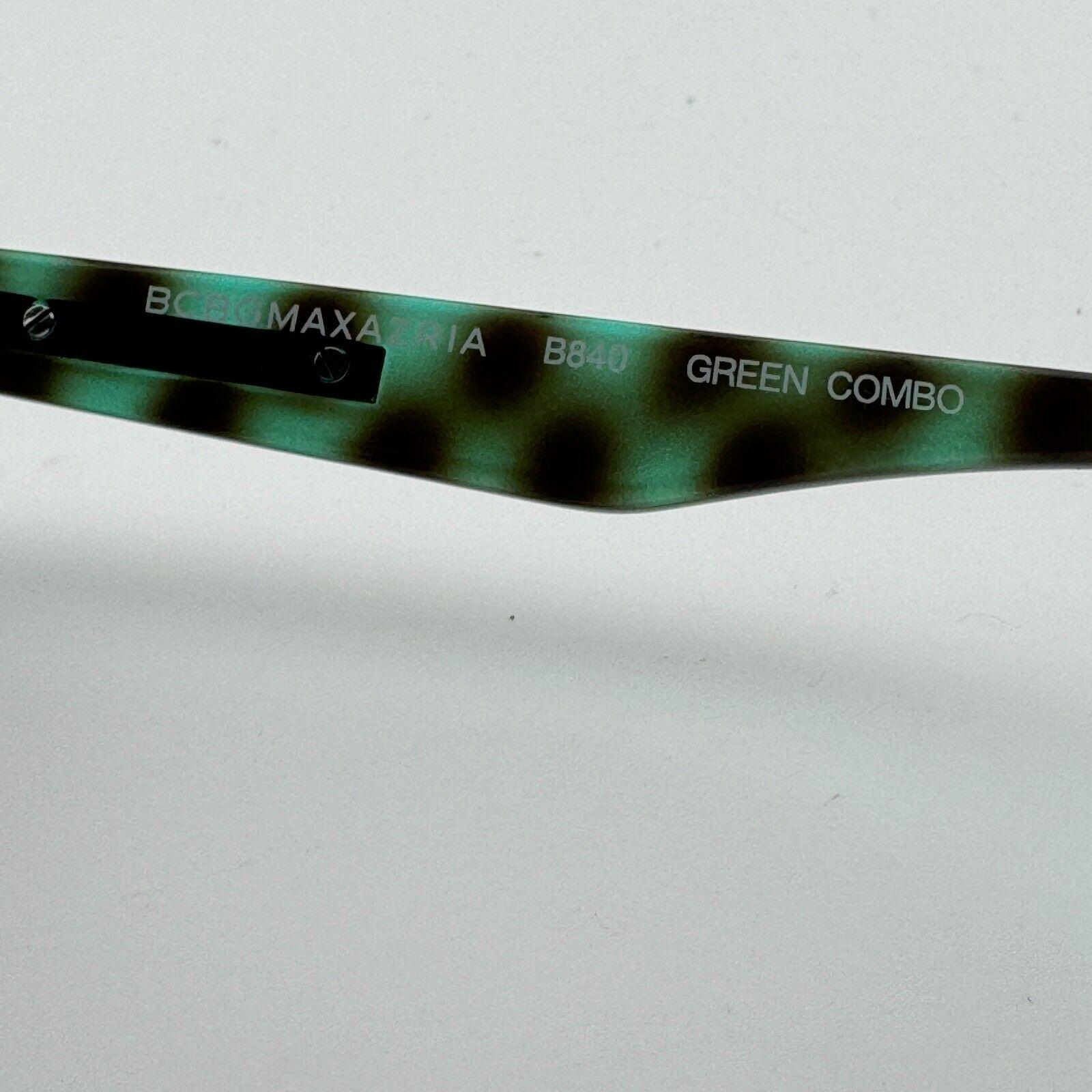BCBGMAXAZRIA B840 Green Combo Sunglasses Frames‎ Designer H13395 BCBGMAXAZRIA Fabulous Green Forest Sunglasses Frames 56-16  main image 4