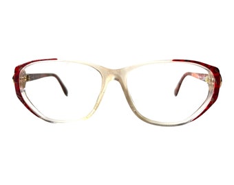Silhouette M1376 Full Rim C3149 Eyeglasses Frames - Eyewear Clear Red H5297