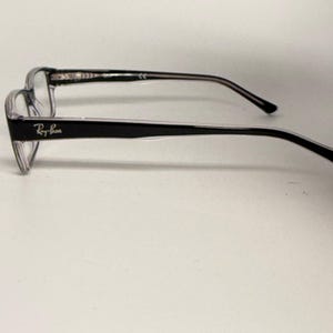 Ray-Ban RB 5169 2034 52-16 140 zwart transparant rechthoekig brilmontuur afbeelding 2