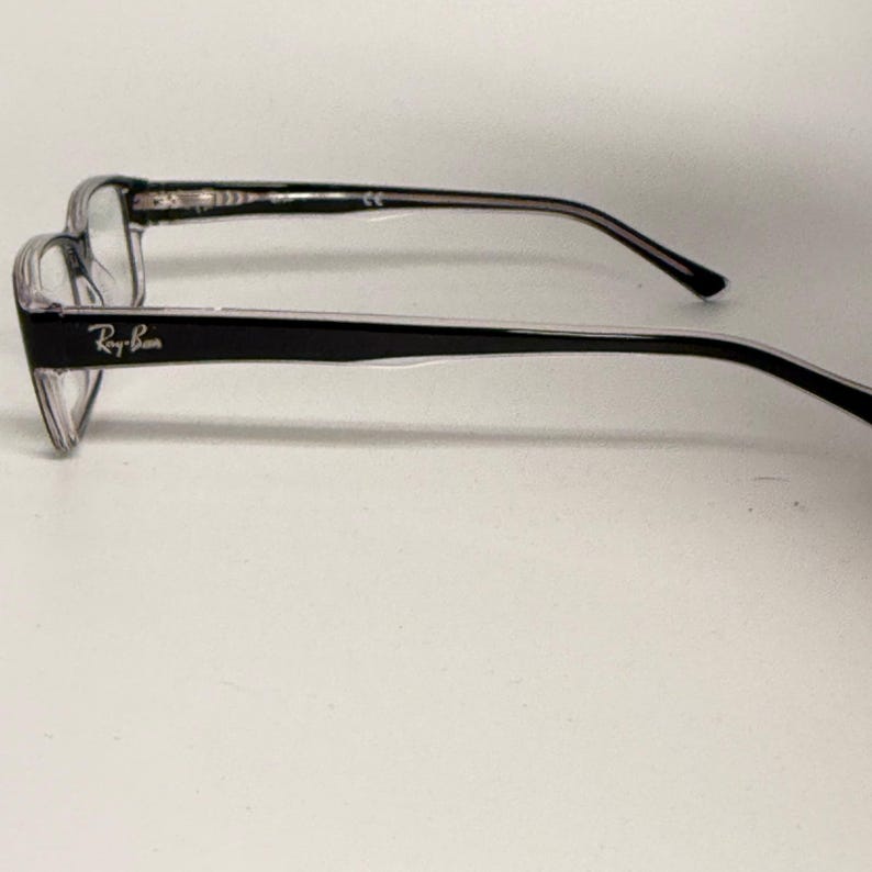 Ray-Ban RB 5169 2034 52-16 140 zwart transparant rechthoekig brilmontuur afbeelding 2