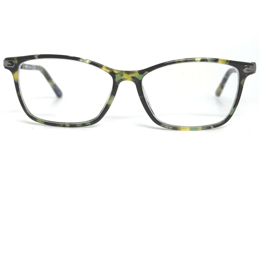 OWP Germany Mod 2171 100 Green Tortoise Eyeglasses Frames 52-14-135 Womens 21582 OWP Germany Mod 2171 100 Green Tortoise Eyeglasses Frames 52  main image 2