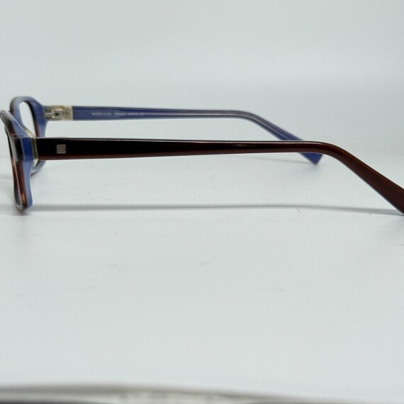 Modo Com Eyeglasses Frame Mod 6014 Brown Purple 5… - image 2