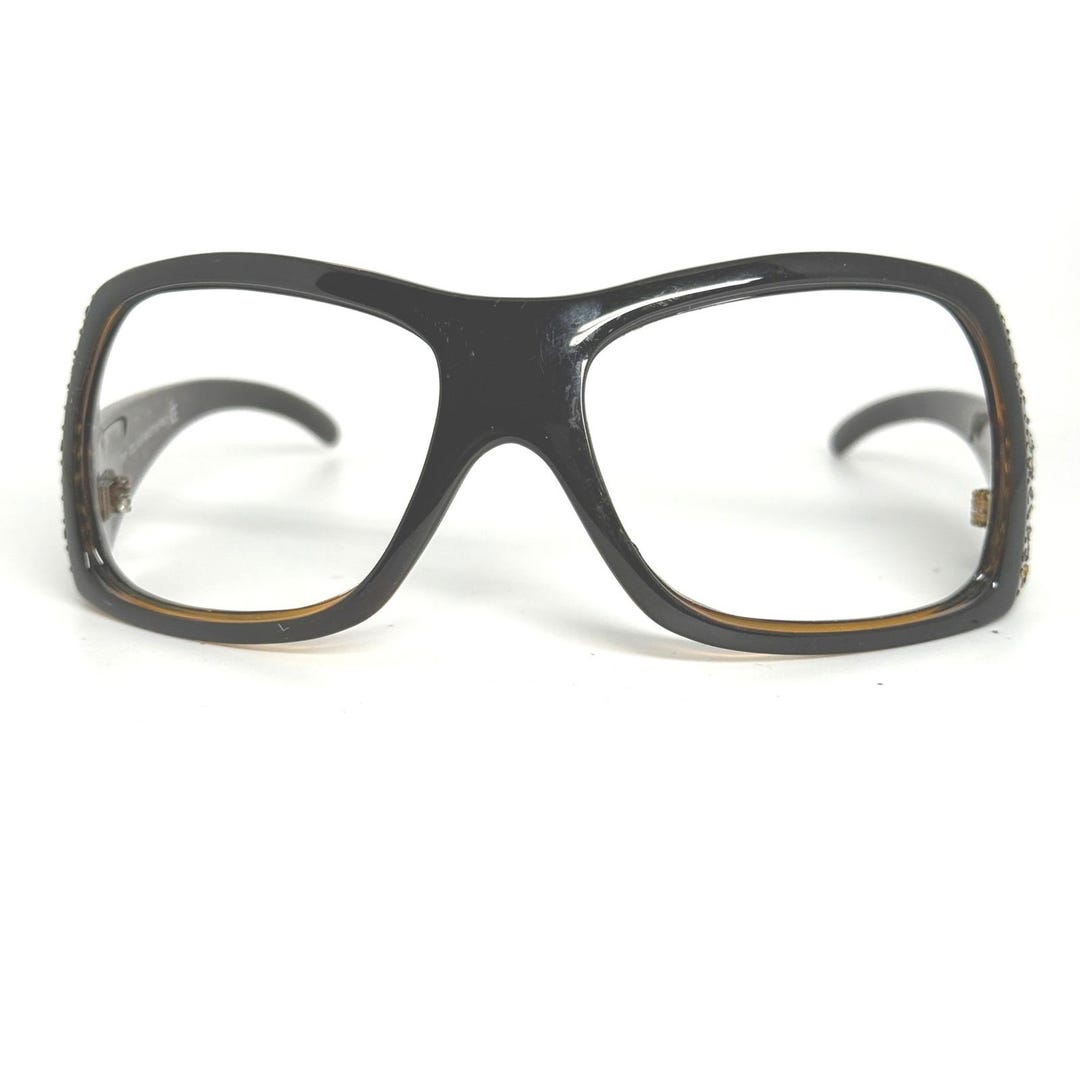 SEE Eyewear 6139 5181 Col.4126 Black Amber Studded Eyeglass  display picture 2