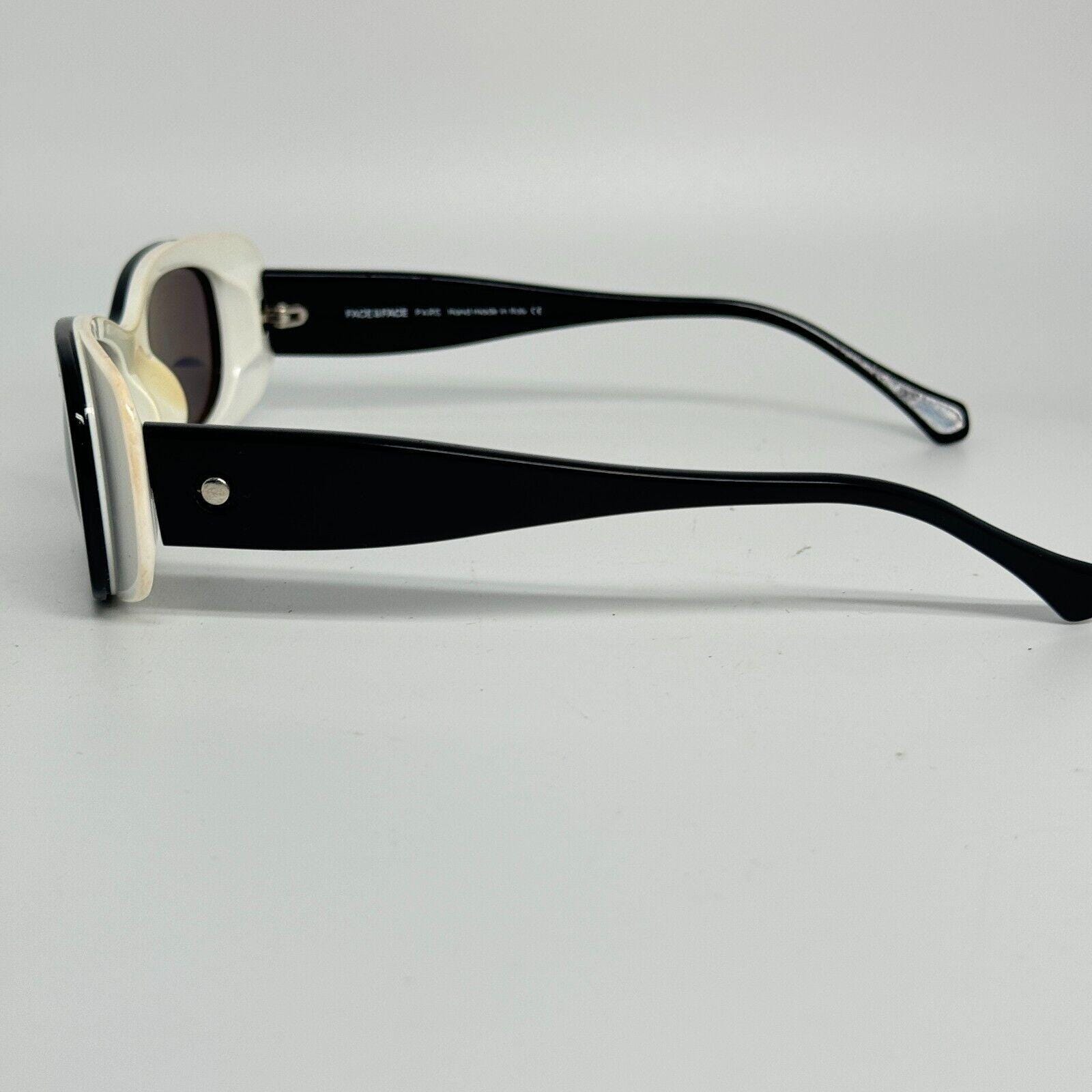 Face A Face Paris Divas 2 Col.112 Black White Sunglasses  display picture 3