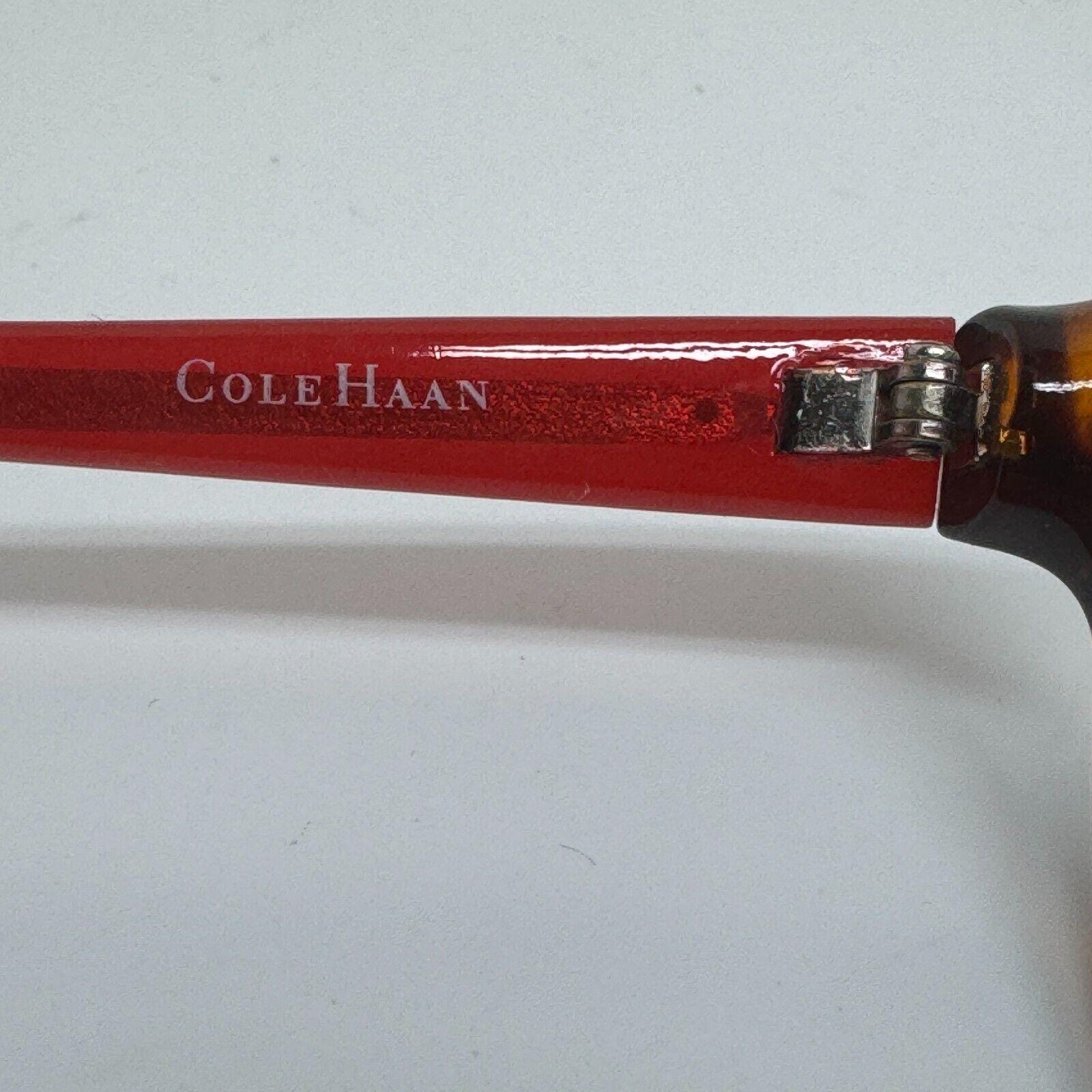Cole Haan C6089 Tortoise Shell Red Sunglasses Cole Haan C6089 21 Tortoise Red Frame Brown Sunglasses 50-24  main image 3