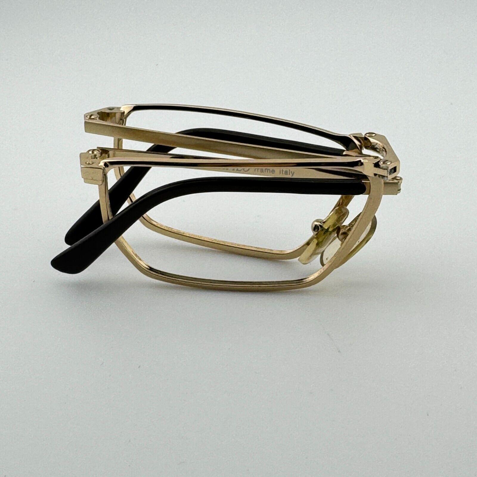 Safillo Eyeglasses Frame Library 1301 Gold Full Folding  display picture 3