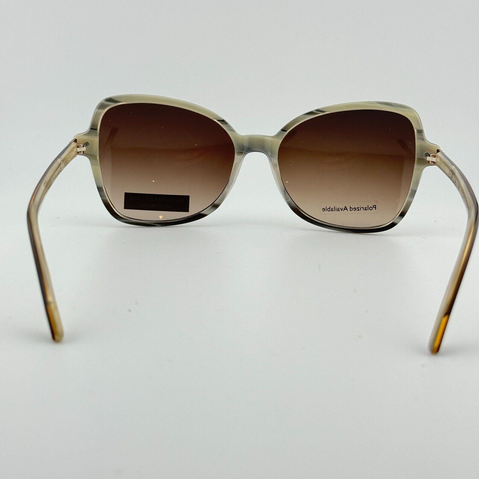 BCBGMAXAZRIA BEWILDER Brown‎ Laminate Sunglasses Frame 57-16-135 H13407 BCBGMAXAZRIA BEWILDER Brown Laminate Sunglasses Frame 57-16  main image 3