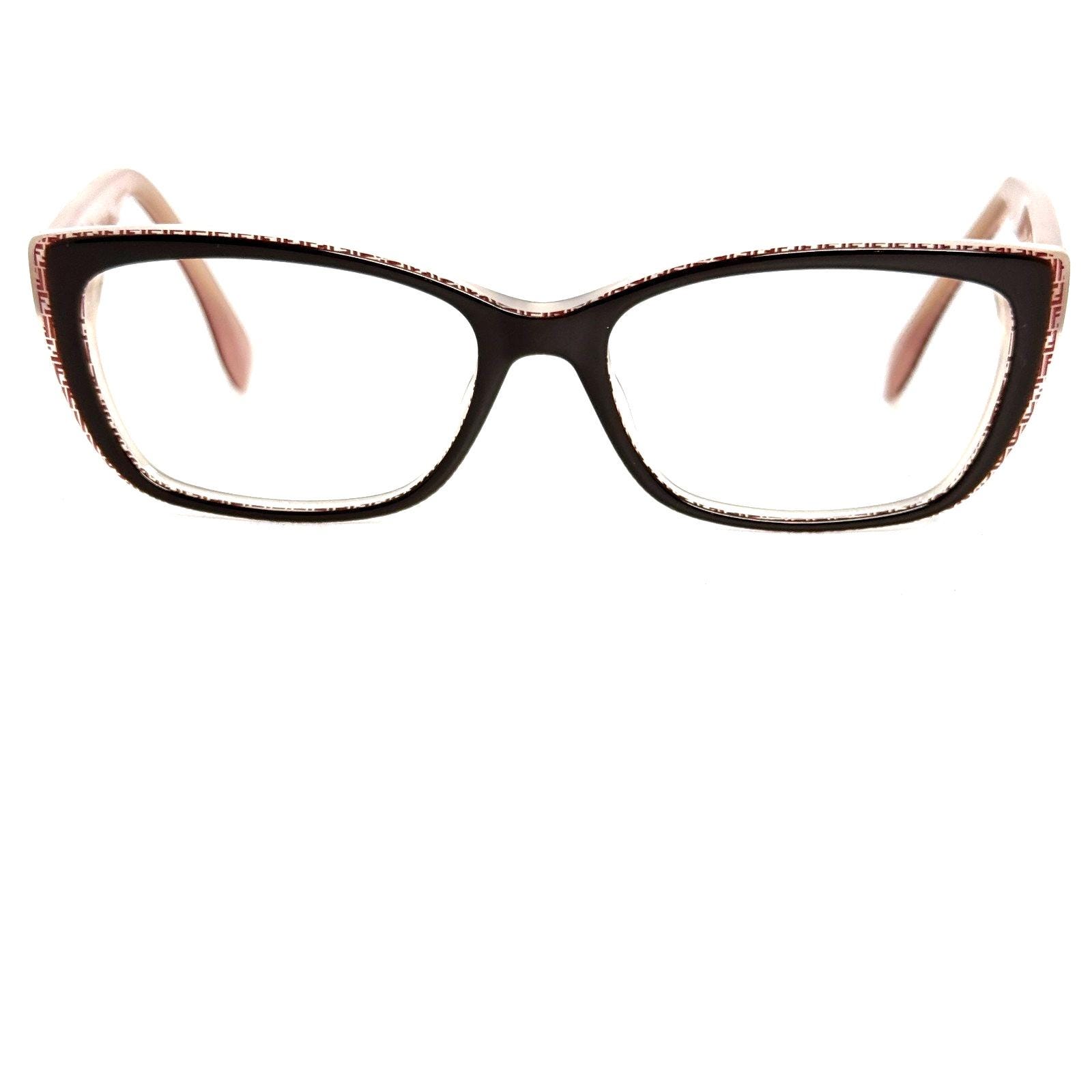Fendi FF 0003 7PH Eyeglasses Frame Brown W/ FF Logo 52-16  display picture 3
