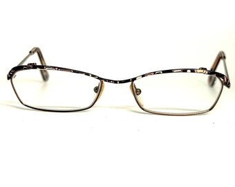 Montatura per occhiali Christian Dior CD3176 208, marrone, geometrica, Made in Italy, 52-17-135
