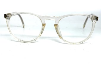 Warby Parker Eyeglasses Haskell M 207 Chestnut Crystal Round  display picture 2