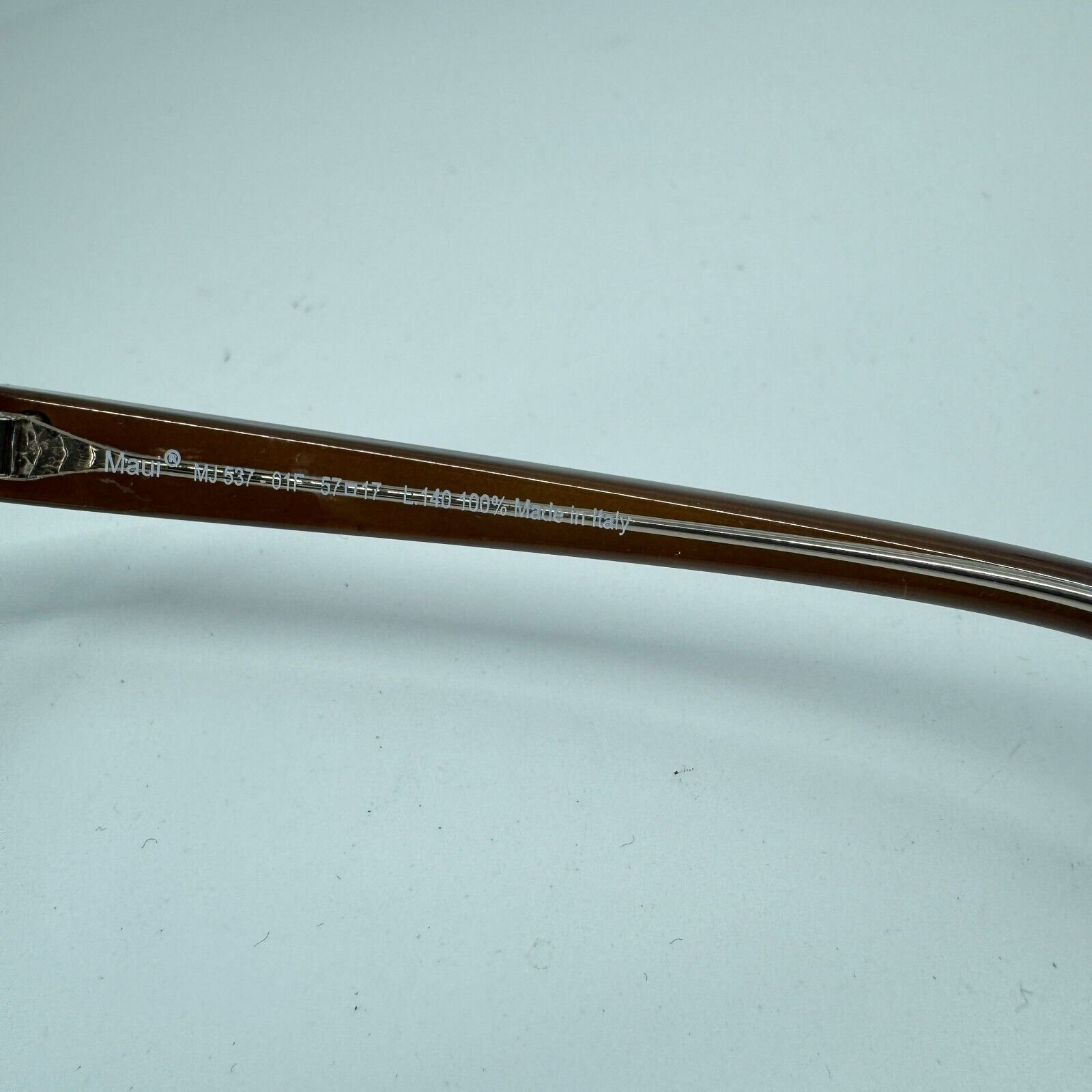 Maui Jim Italy Olu Olu MJ537-01F 57-17-140 Brown/blue  display picture 1