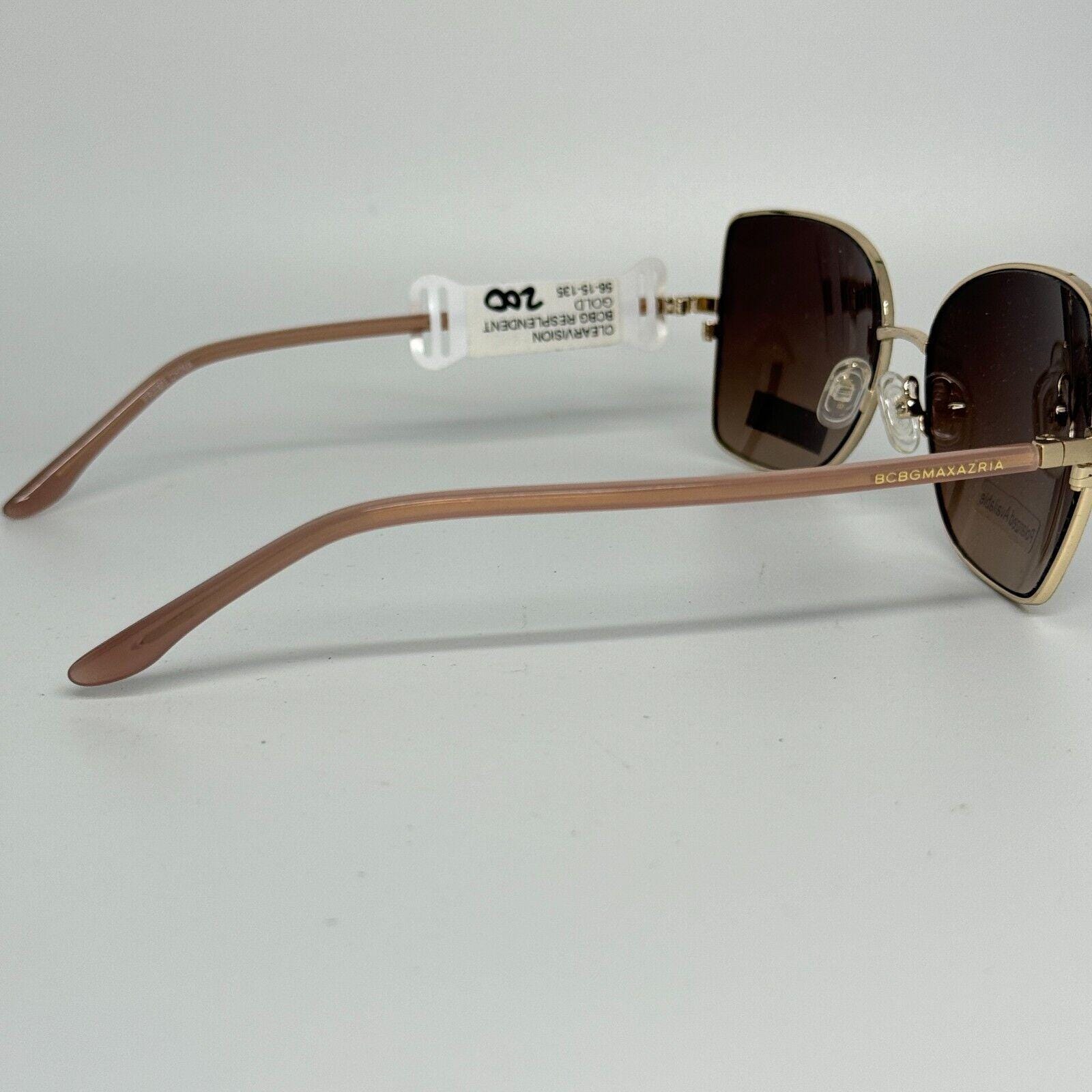 BCBGMaxazria never worn sunglasses gold tones BCBGMAXAZRIA® Sunglasses [2025] | BCBG Authorized Dealer  main image 4