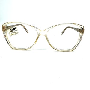 Safilo Elasta L 643 Eyeglasses Frames Cat Eye New Dead Stock 57-15-140 H12157