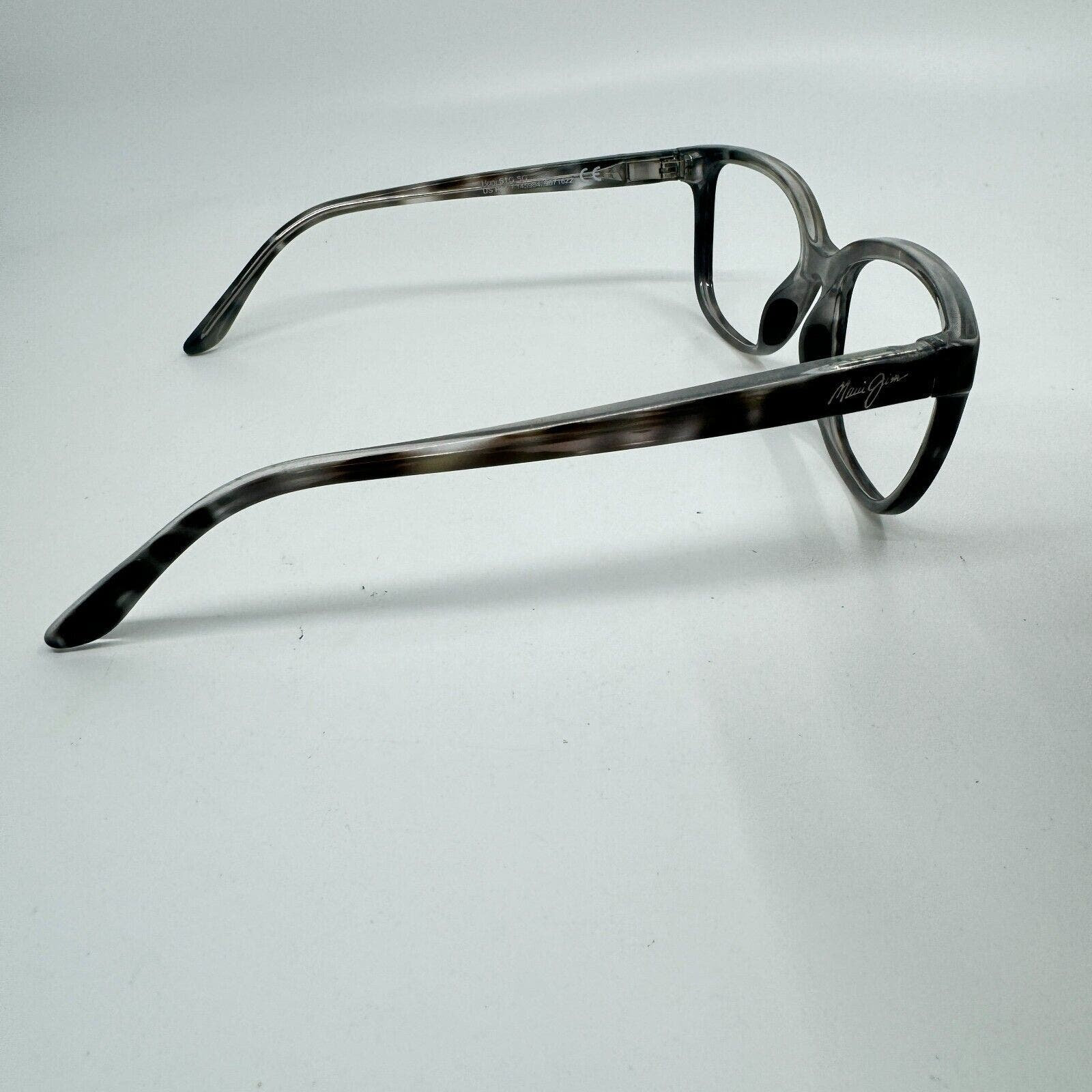 Maui Jim Honi MJ758-11S Sunglasses Gray Cat Eye‎ Frame 54-18-140 Italy H10917 honi-gs758-11s-  main image 4