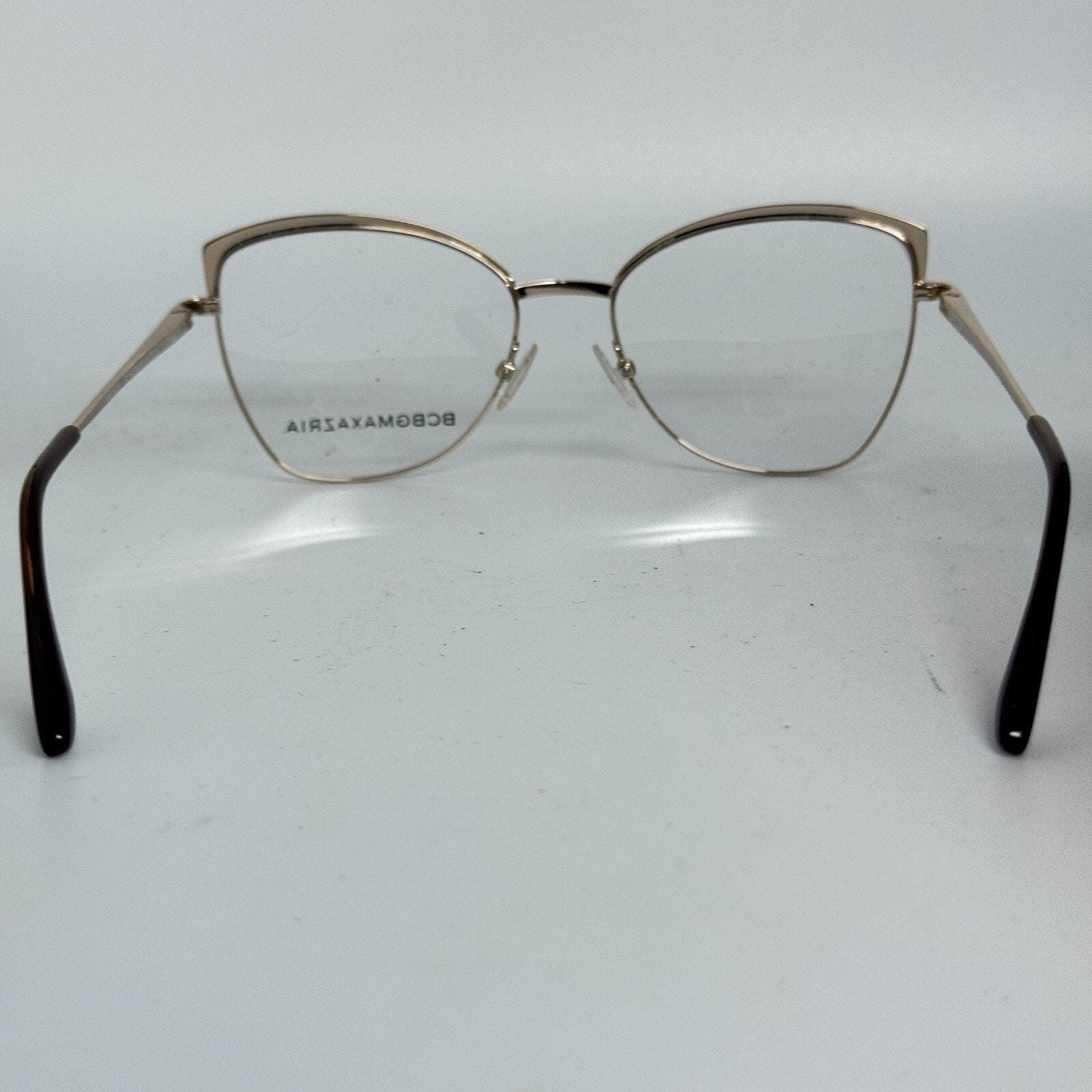 BCBG Linnet Sand gold Red 53-16-135 Eyeglass Frame Gold Red‎ H17660 BCBGMAXAZRIA LINNET C Black Eyeglasses Frame 53-16-135mm  main image 4