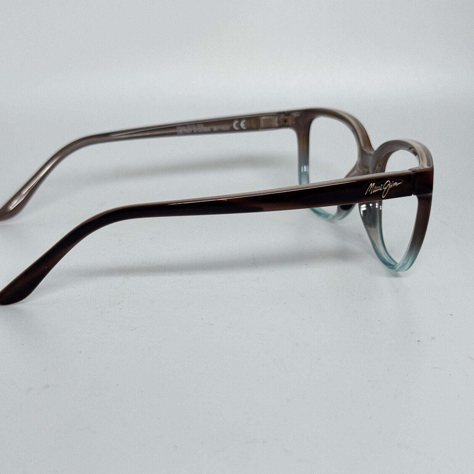 Maui Jim MJ 758-22B Honi Sunglasses Frames Brown Two‎ Tone Cat Eye 54[]18 H10712 Maui Jim MJ 758-22B Honi Sunglasses Frames Brown Two Tone  main image 3