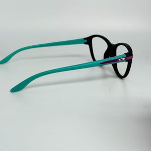 Montura de gafas Oakley Twin Tail para mujer OY8008-0150, color negro, 50-15-127, 18464 imagen 4