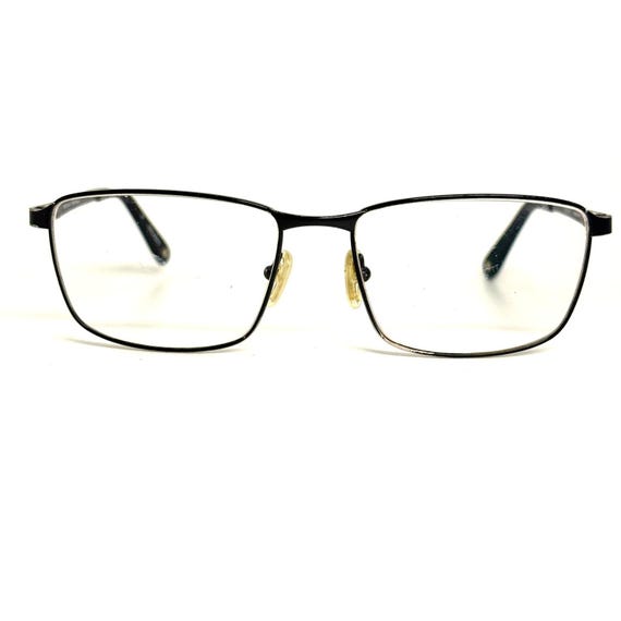Bulova Stone Park Matte Black Eyeglasses Frames 54-16-140 Rectangular Mens
