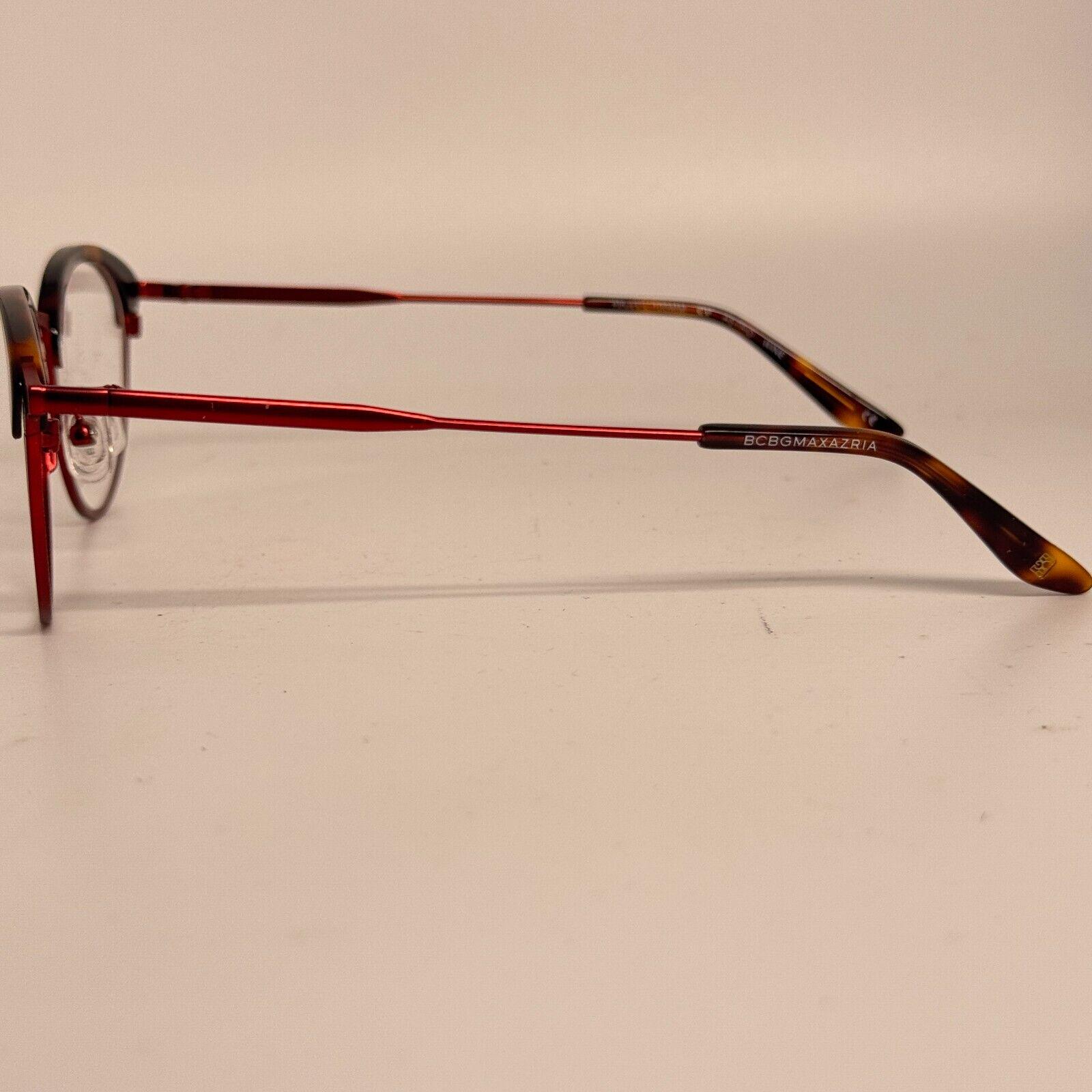 BCBGMAXAZRIA Astrid Wine Womens Round Eyeglasses 49-20-135 B  display picture 2