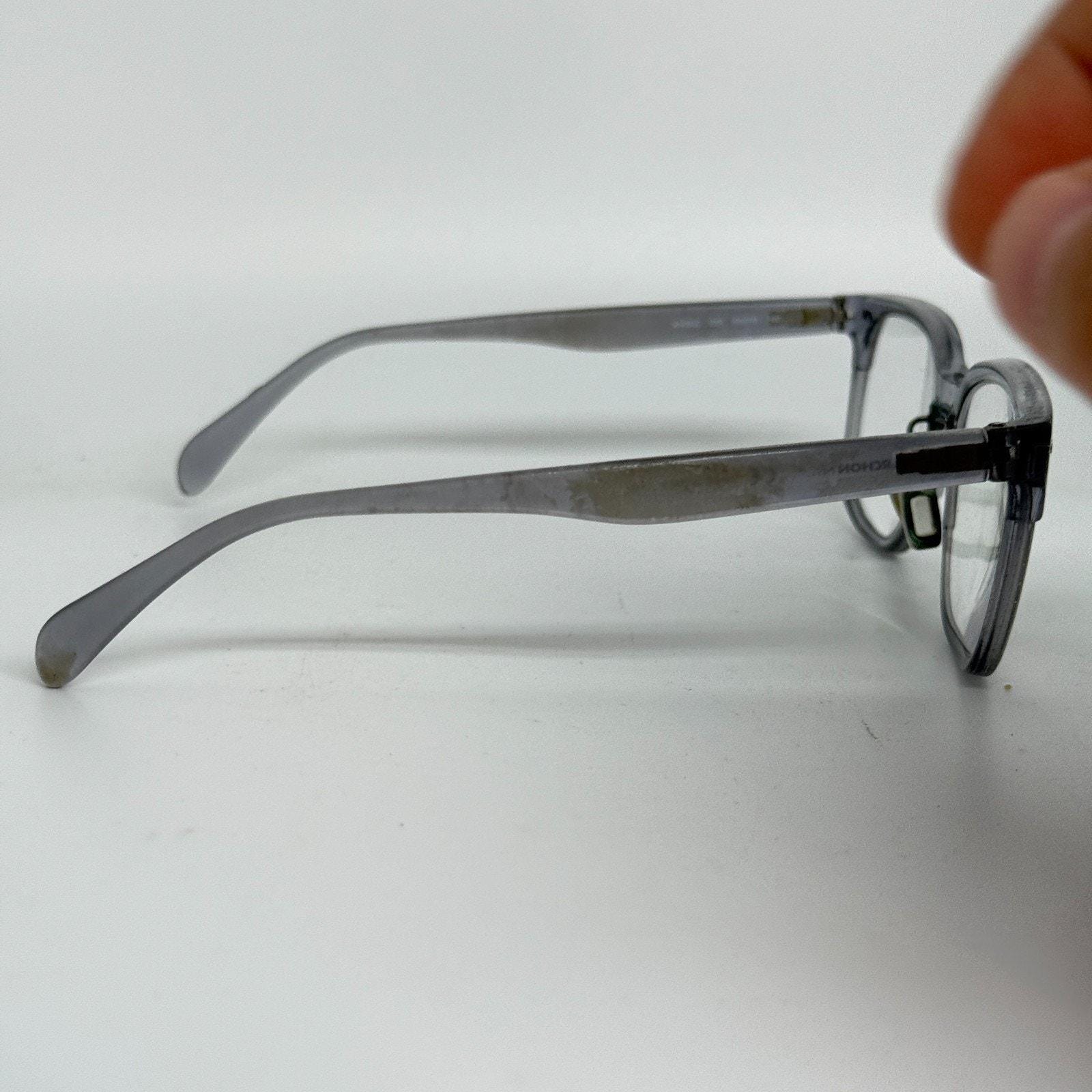 MARCHON NYC M-5802 035 Gray Eyeglasses Square Full Rim 53-18  display picture 3