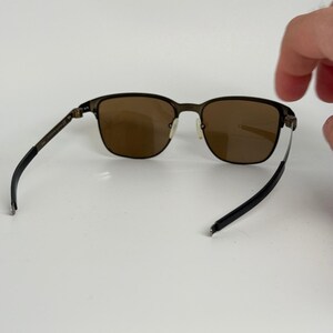 Oakley Seller OX3248-0254 Powder Pewter Square Sunglasses Mens 54mm Brown Lens image 3