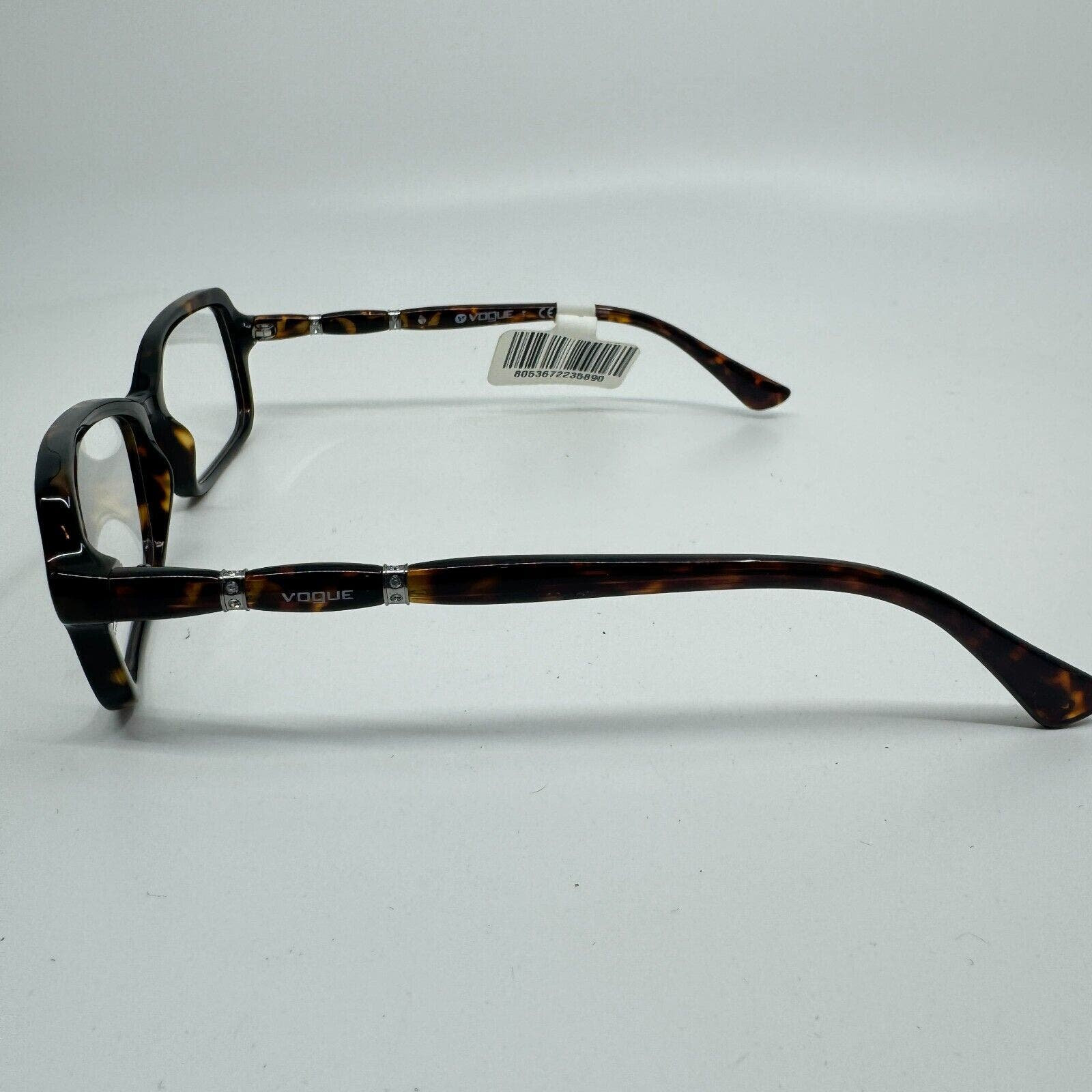 Vogue Havana‎ Crystals Brown Tortoise VO2888-B W656 Optical 54-16-135 H10484 Vogue Havana Crystals Brown Tortoise VO2888-B W656 Optical  main image 2