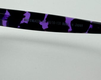 Maui Jim Japan MJ433-28T KOKI BEACH 56-16-130 Purple Tort  display picture 2
