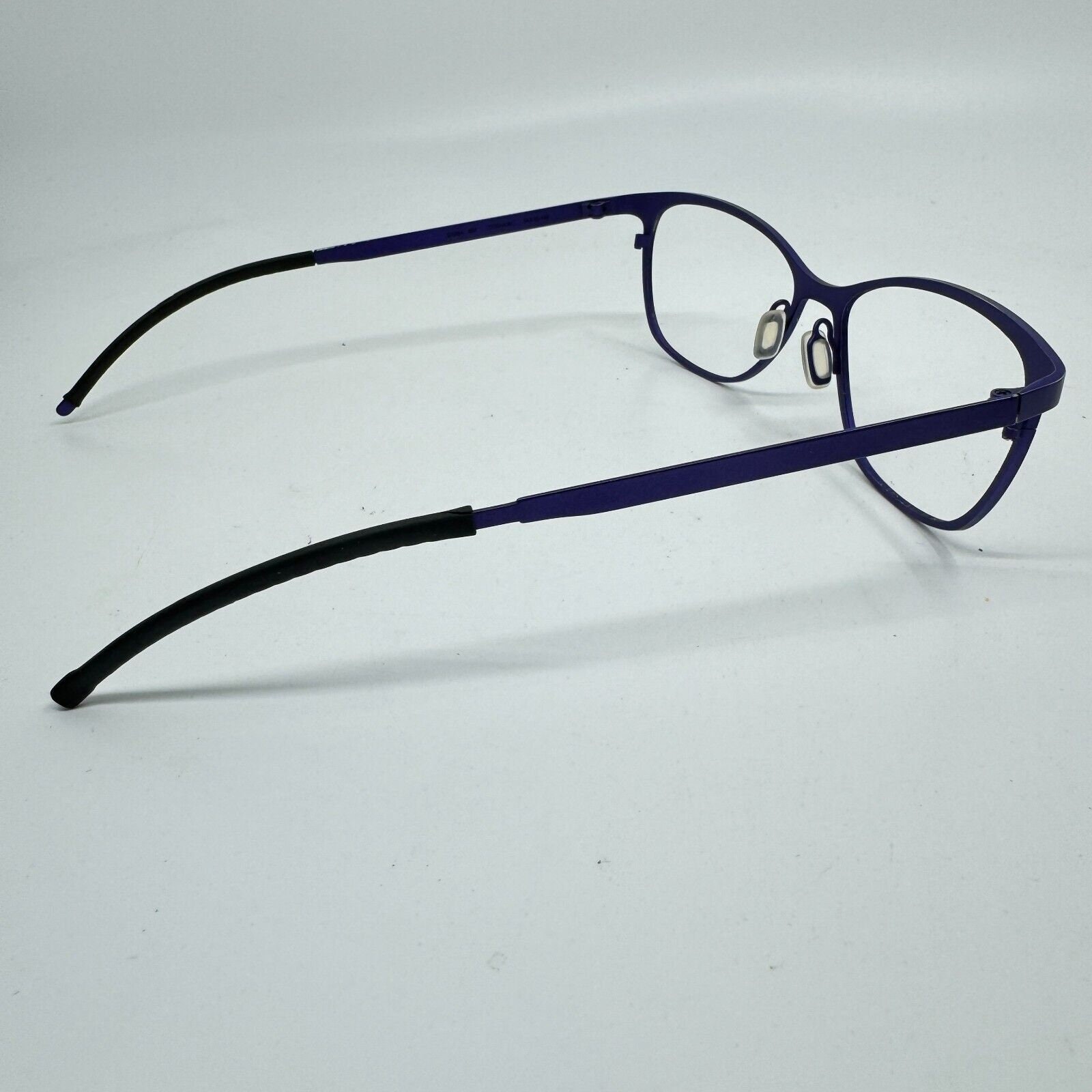 Denmark Sigma 864 Titanium Eyeglasses Frames Purple Handmade 54-15-140‎ H11886 Denmark Sigma 864 Titanium Eyeglasses Frames Purple Handmade  main image 3