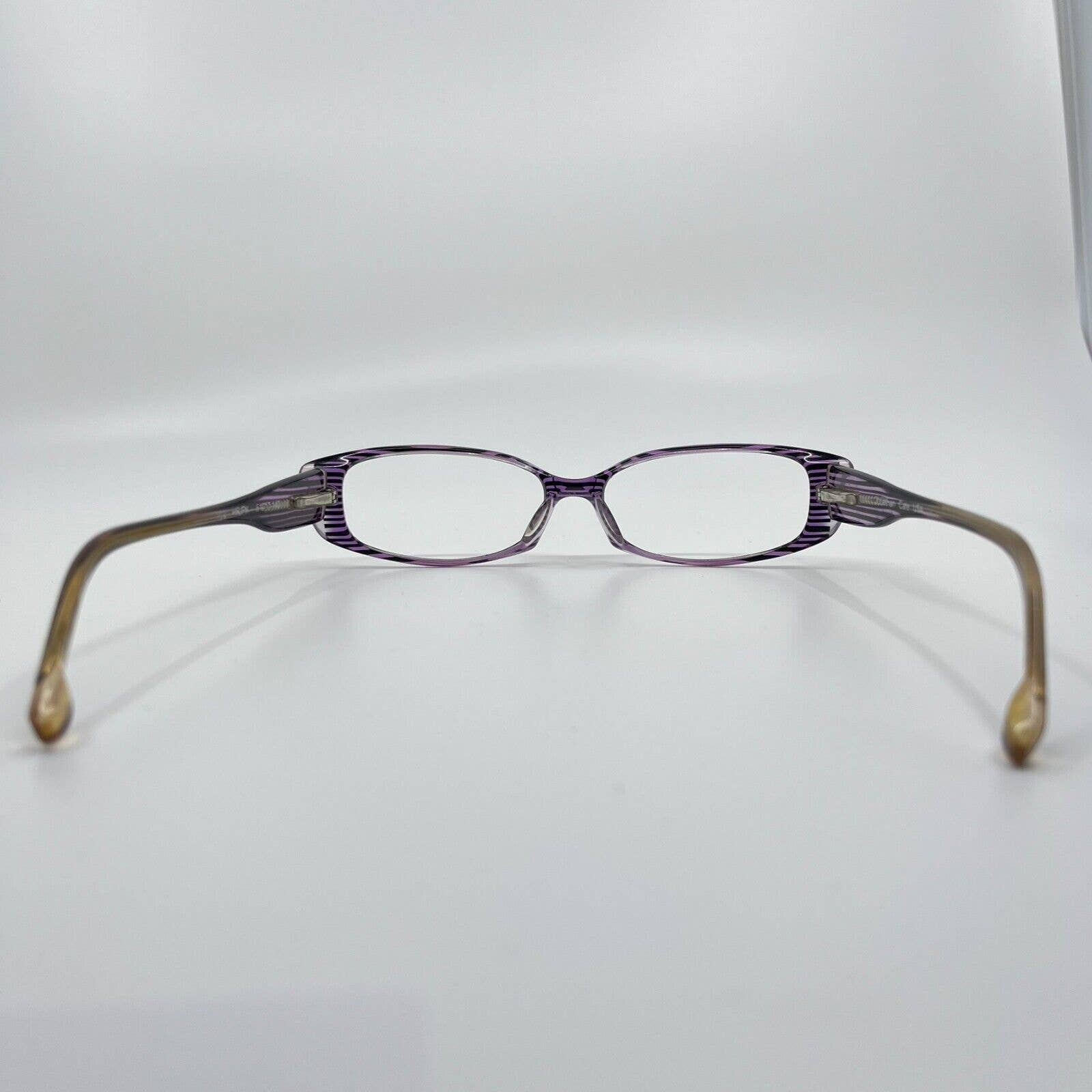 Jonathan Cate Eyeglasses Frames 51-17-140 PURPLE/BLACK H6495 