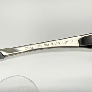 Oakley Backwind 0.5 Eyeglasses OX3163-0252 Light Pewter Metal Frames 139 52-18 image 5
