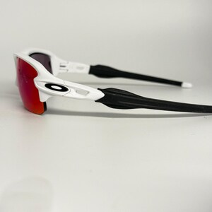 Oakley Flak XS Youth Sunglasses Polished White Prizm 24K Polarized OJ9005-0459 image 2