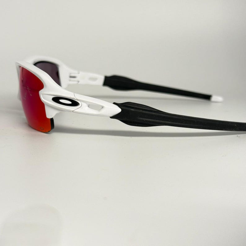 Oakley Flak XS Youth Sunglasses Polished White Prizm 24K Polarized OJ9005-0459 image 2